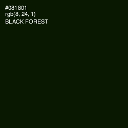 #081801 - Black Forest Color Image
